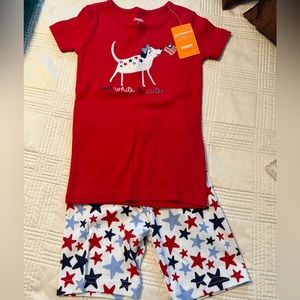 NWT Gymboree 4th of July Girls Pajama Set Size 5